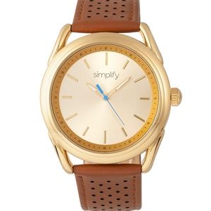 NWT Women's Genuine Leather Band Watch